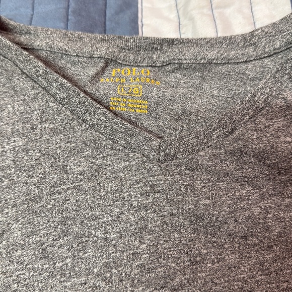 Men’s polo long sleeve T-shirt, size large - Picture 2 of 4